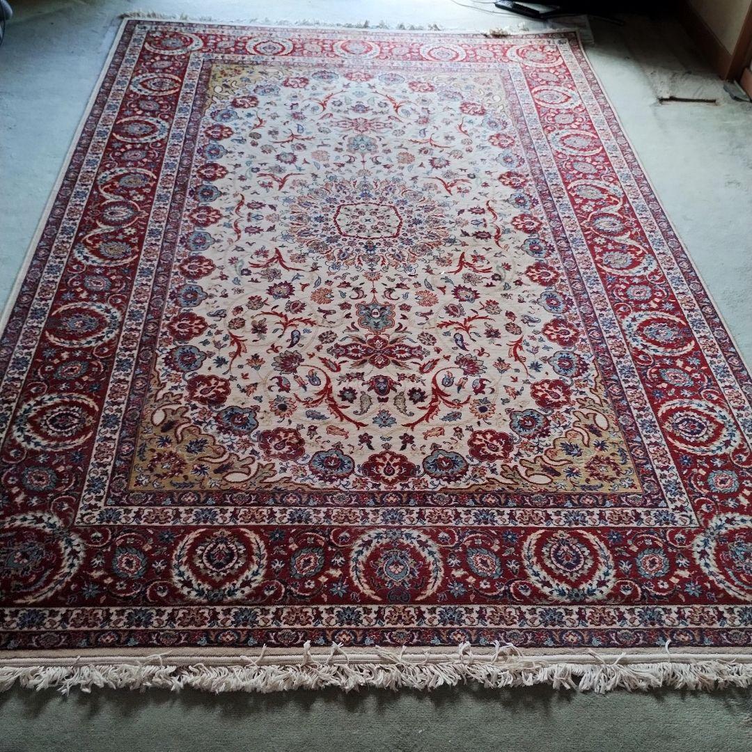 ヴィンテージラグ ウールラグ タブリーズ　約295×200cm