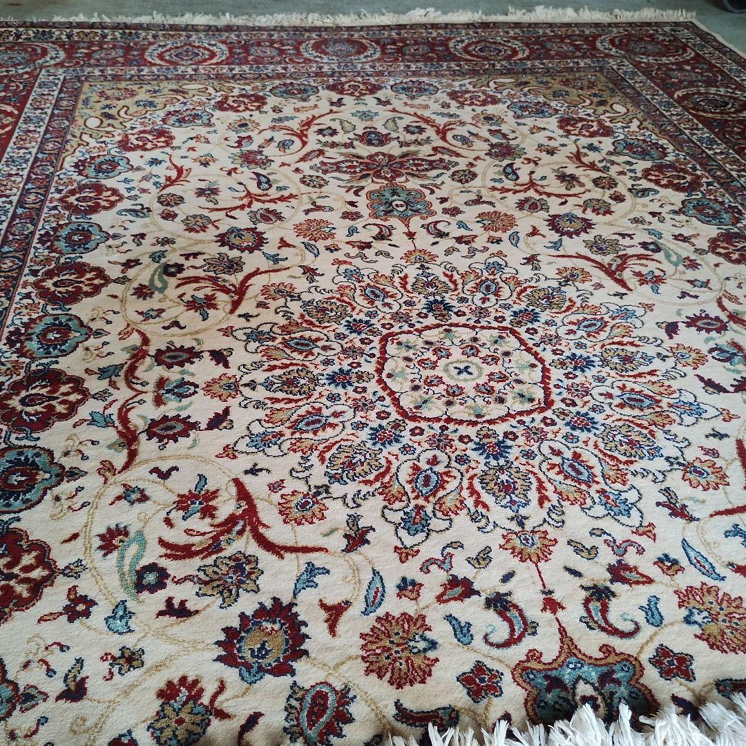 ヴィンテージラグ ウールラグ タブリーズ　約295×200cm