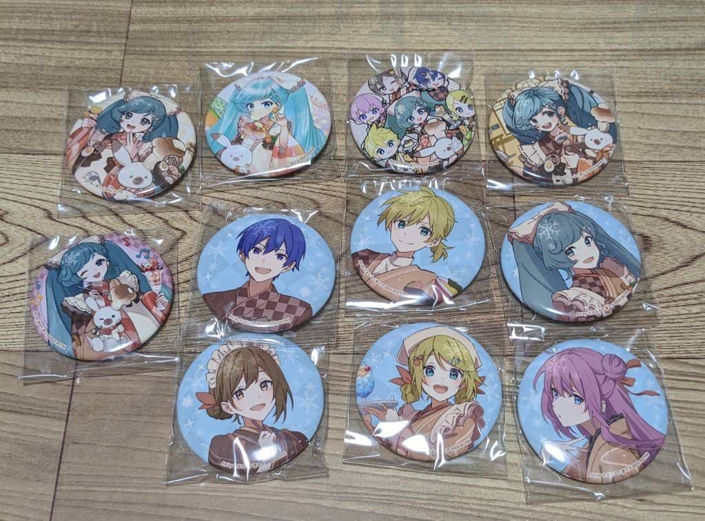 雪ミク2024缶バッジ(11種類)