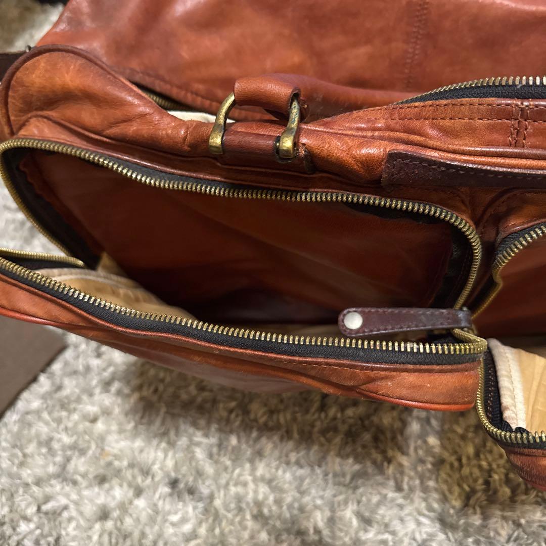 THE WARMTHCRAFTS MANUFACTURE レザー ビジネスバッグ