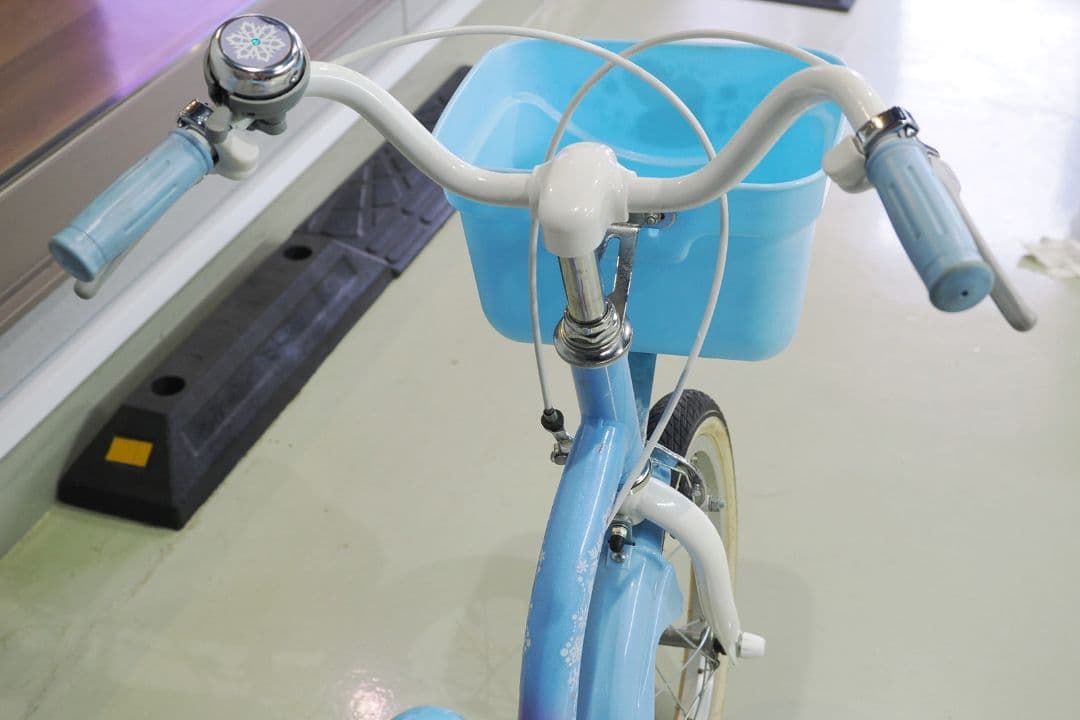 川越市 直接渡し アナと雪の女王 子供用自転車 16インチ　美品