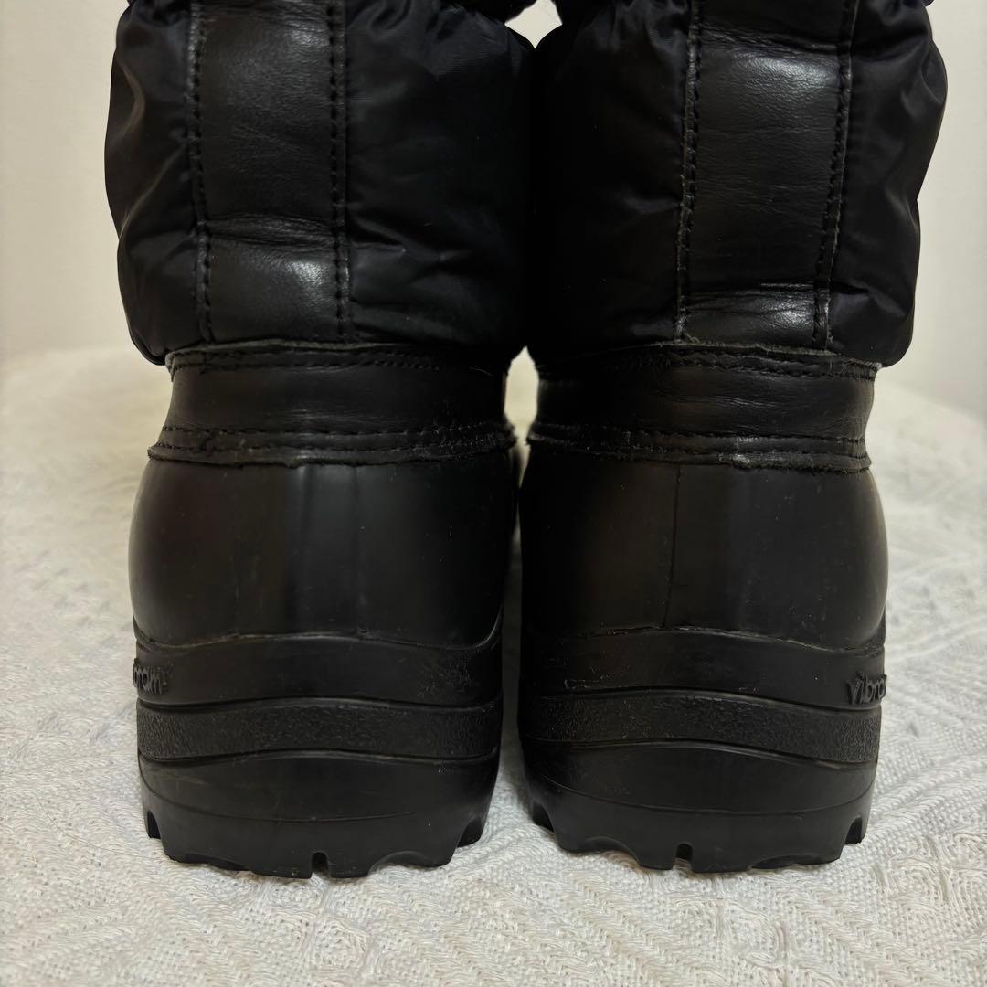 美品HUNTER☆UK4スノーキルトブーツ 黒ハンター23~23.5スノーブーツ