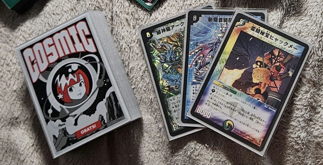 デュエマクラシック08 ヒャックメーカウンター スリーブ付き