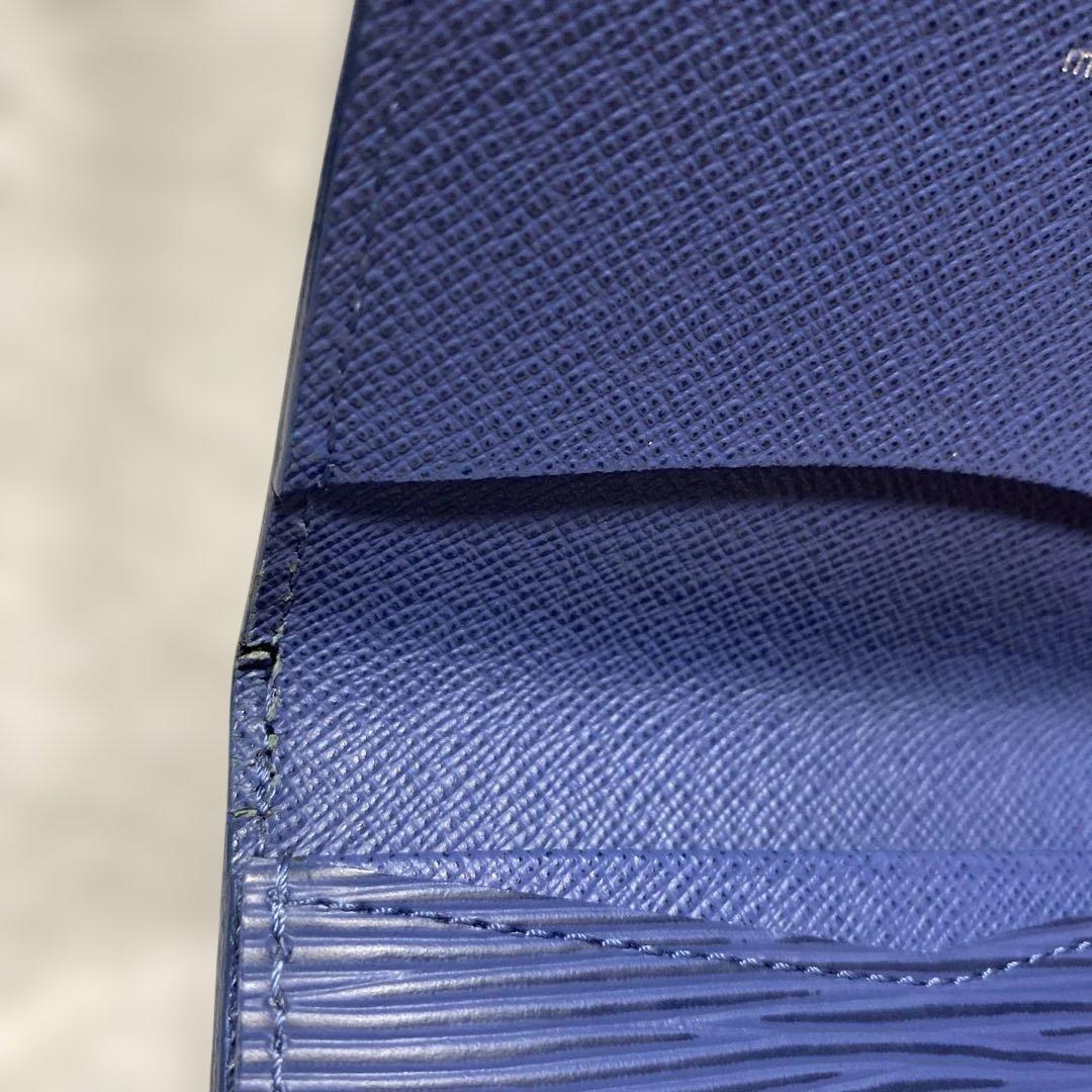 LOUIS VUITTON ネイビー 名刺入れ