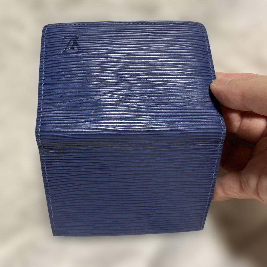 LOUIS VUITTON ネイビー 名刺入れ