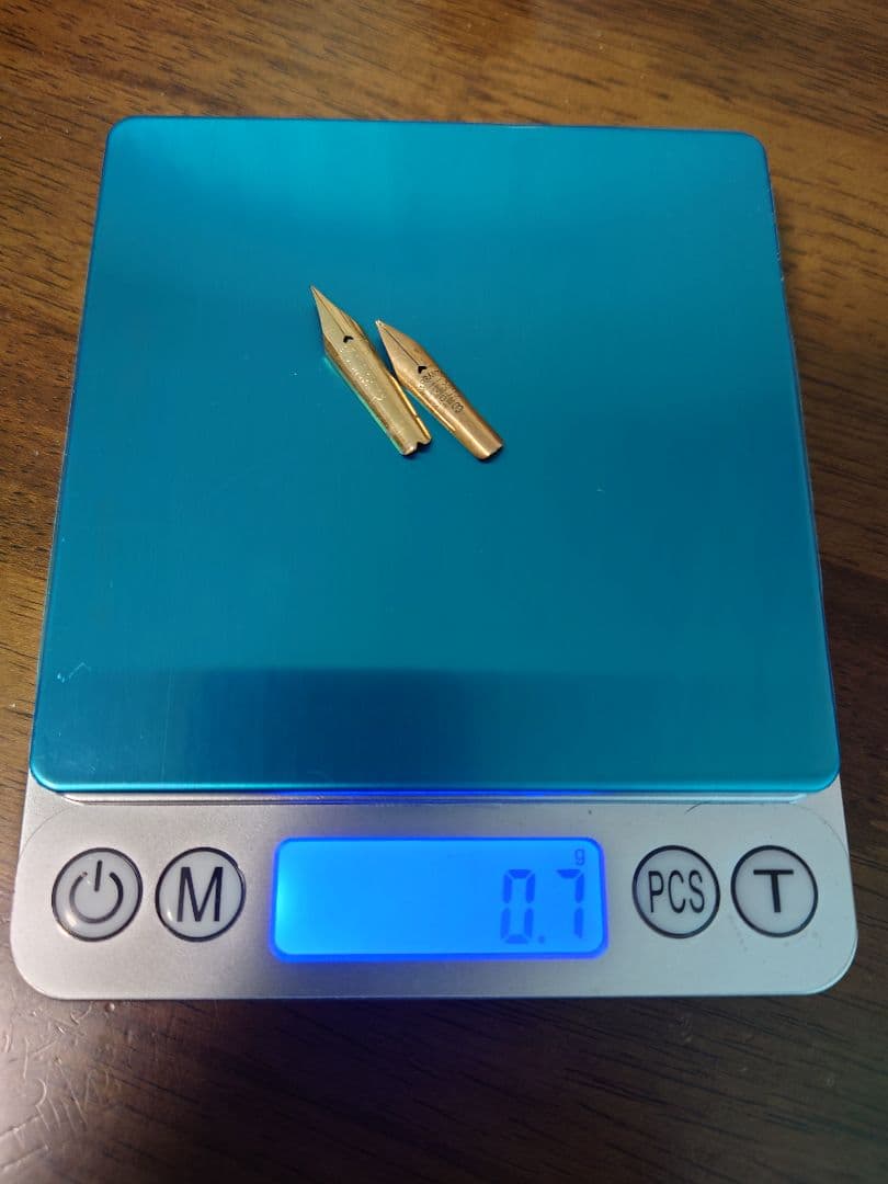 【戦前14金】万年筆ペン先　ニブ　14K ワランテッド