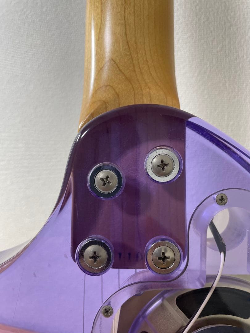 【希少】ZO-3 エレキギター　スケルトンパープル　フェルナンデス