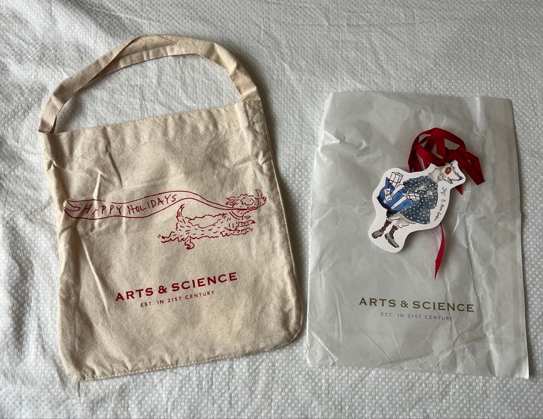 アーツ&サイエンス　ホリデーコレクション　ハンカチ ドメニカ・モア・ゴードン