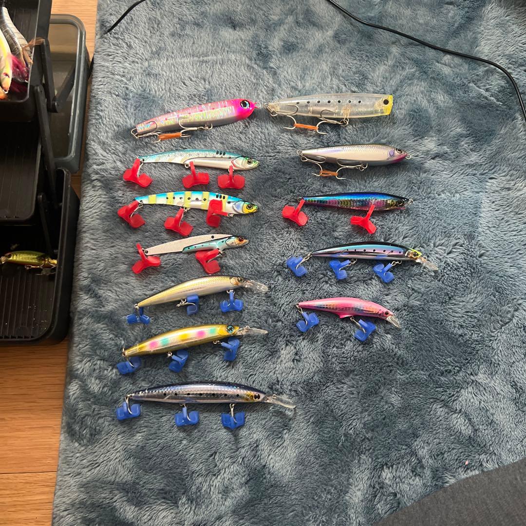 ショアジギングルアーセット売り　セットアッパーやビックバッカー多数！！