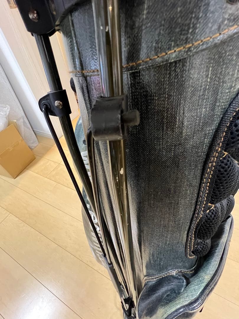 【超希少】エドウィン EDWIN ジーンズ風 キャディバッグ 7分割 リーバイス