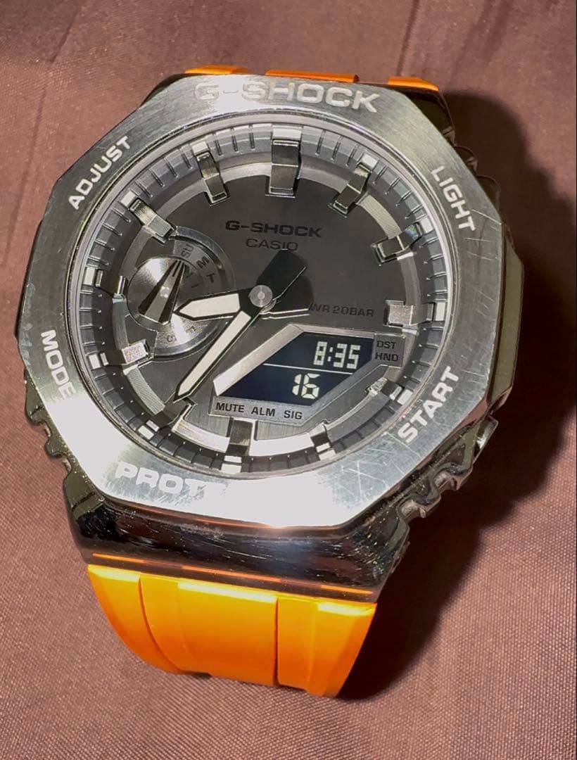 sige CASIO G-SHOCK GM-2100-1AJF