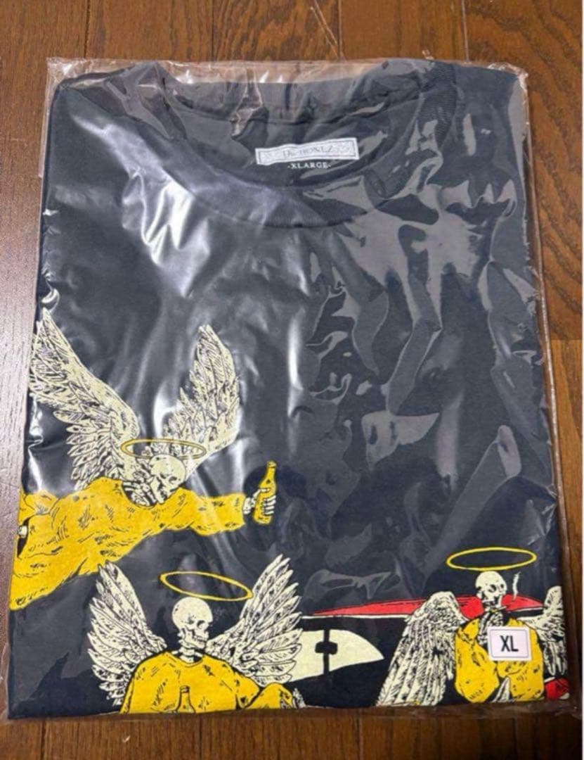 the BONEZ Vintage Skull Angel Tee Tシャツ