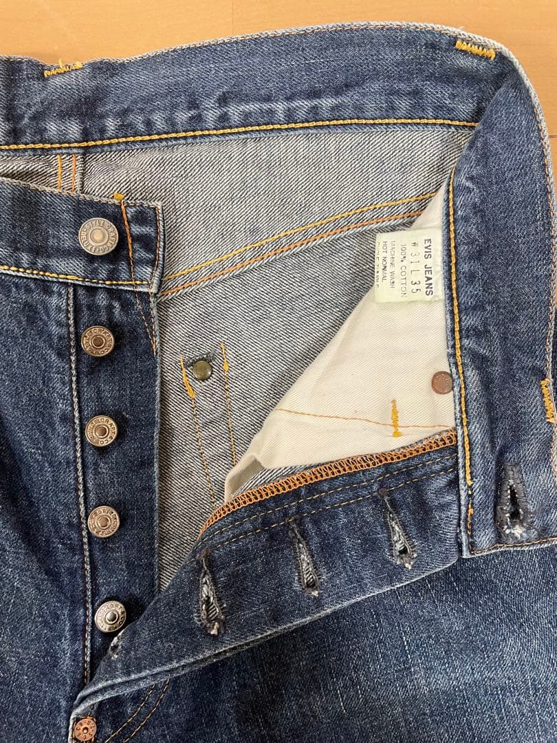 EVISU No.2 Lot.2501xx W31×35 ピンク大黒　日本製初期