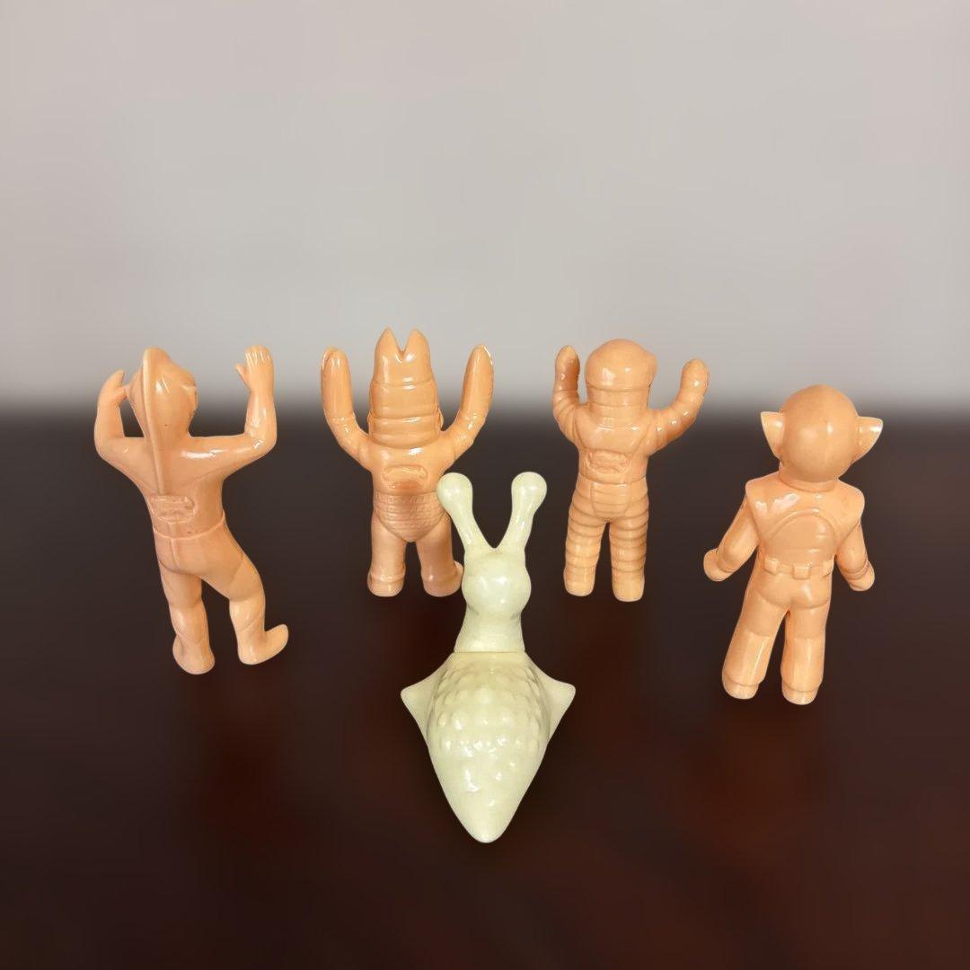 M1号 ミニ福袋 ブルマァク　怪獣シリーズ　ウルトラQ未塗装　ソフビ　2000年