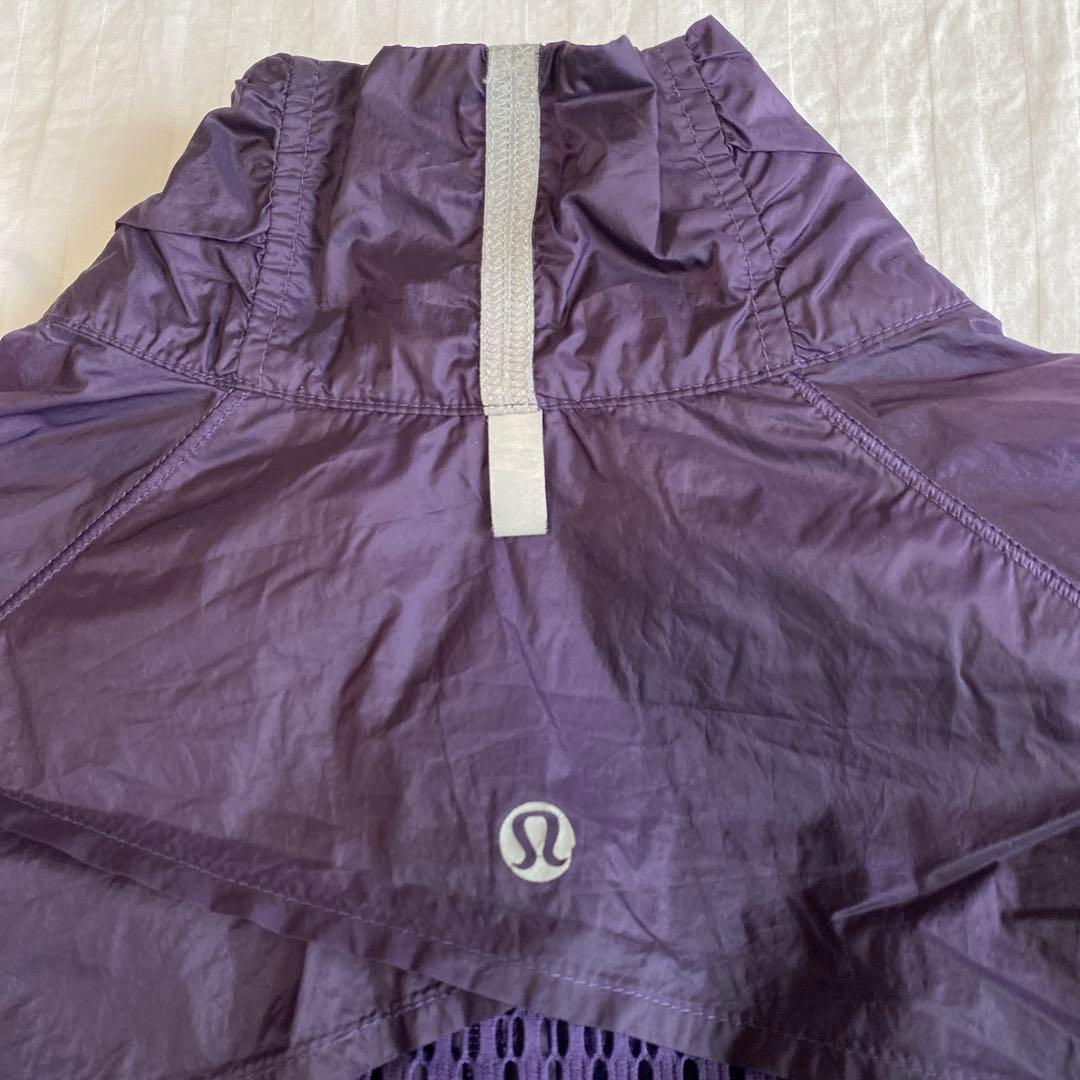 希少✨ルルレモン　ジップアップ　ジャケット　パープル　6