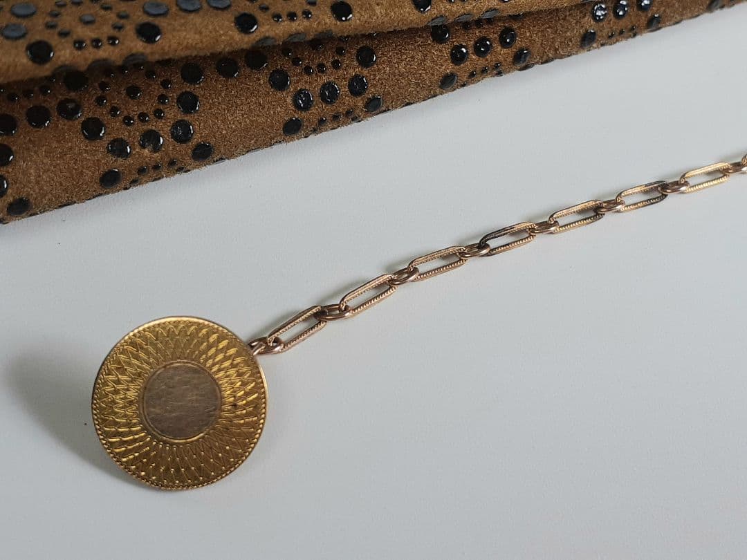 印傳　印伝　財布　長財布　富士山山水図