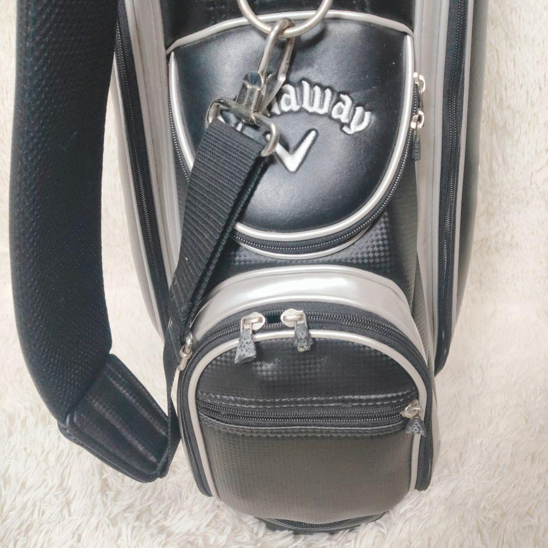 Callaway キャロウェイ キャディバッグ ブラックxシルバー
