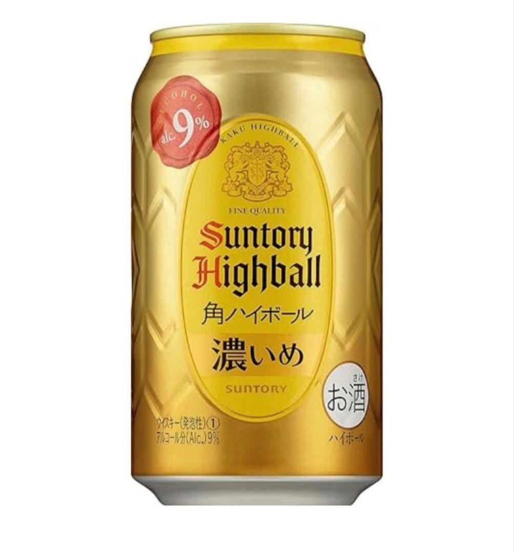 Suntory 角ハイボール濃い目l 350ml 24缶入り