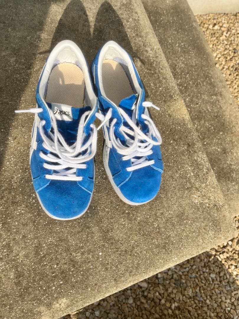 ASICS 青 スクワットシューズ　箱付き　26.0cm