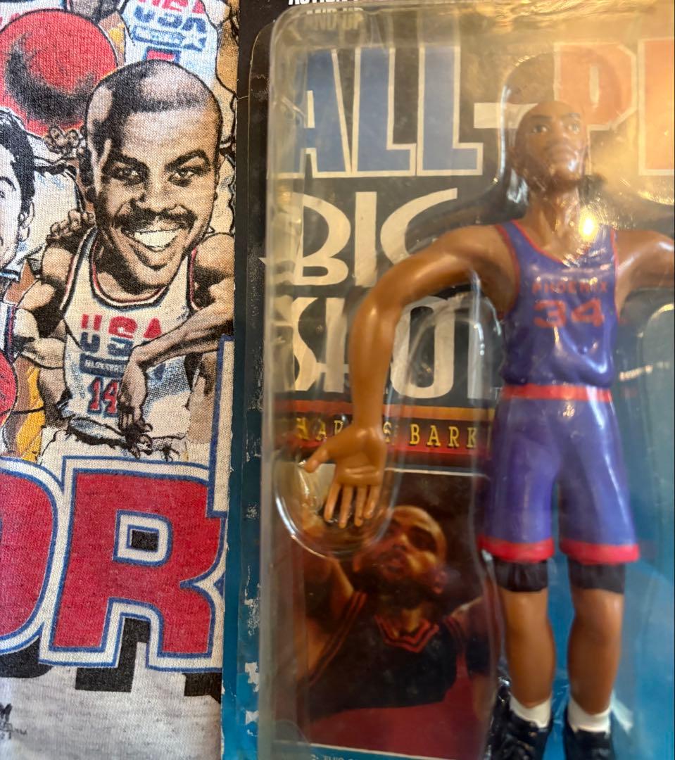 希少　USA DREAM Team フィギュア3体とTシャツセット