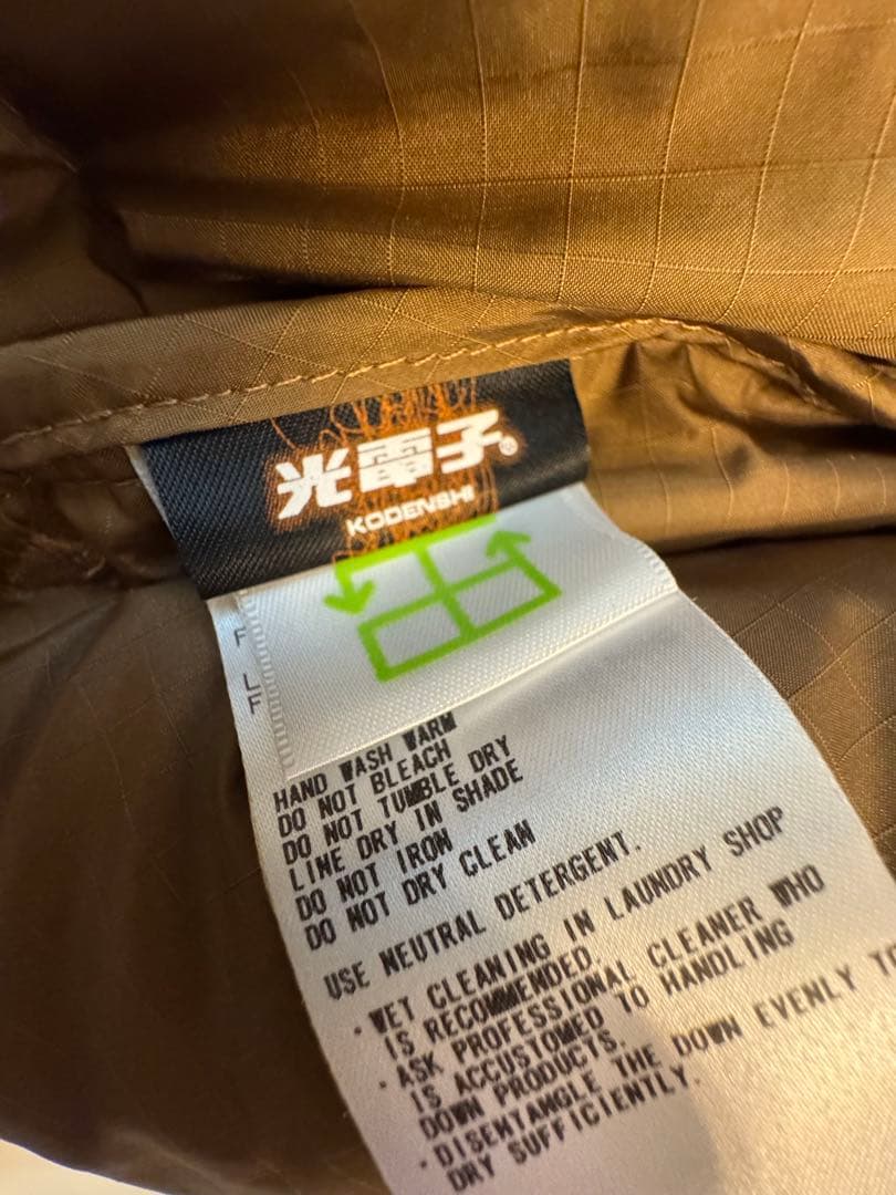 THE NORTH FACE コーデュロイ ダウンジャケット パープルレーベル