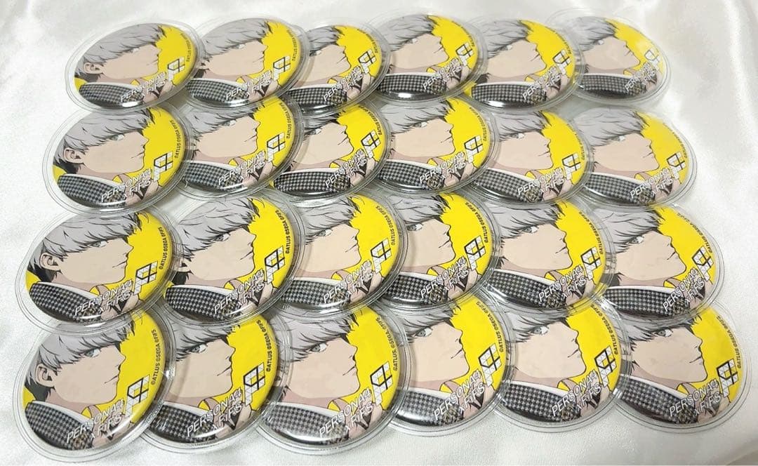 ペルソナ4 主人公 FiFS 缶バッジ24点セット