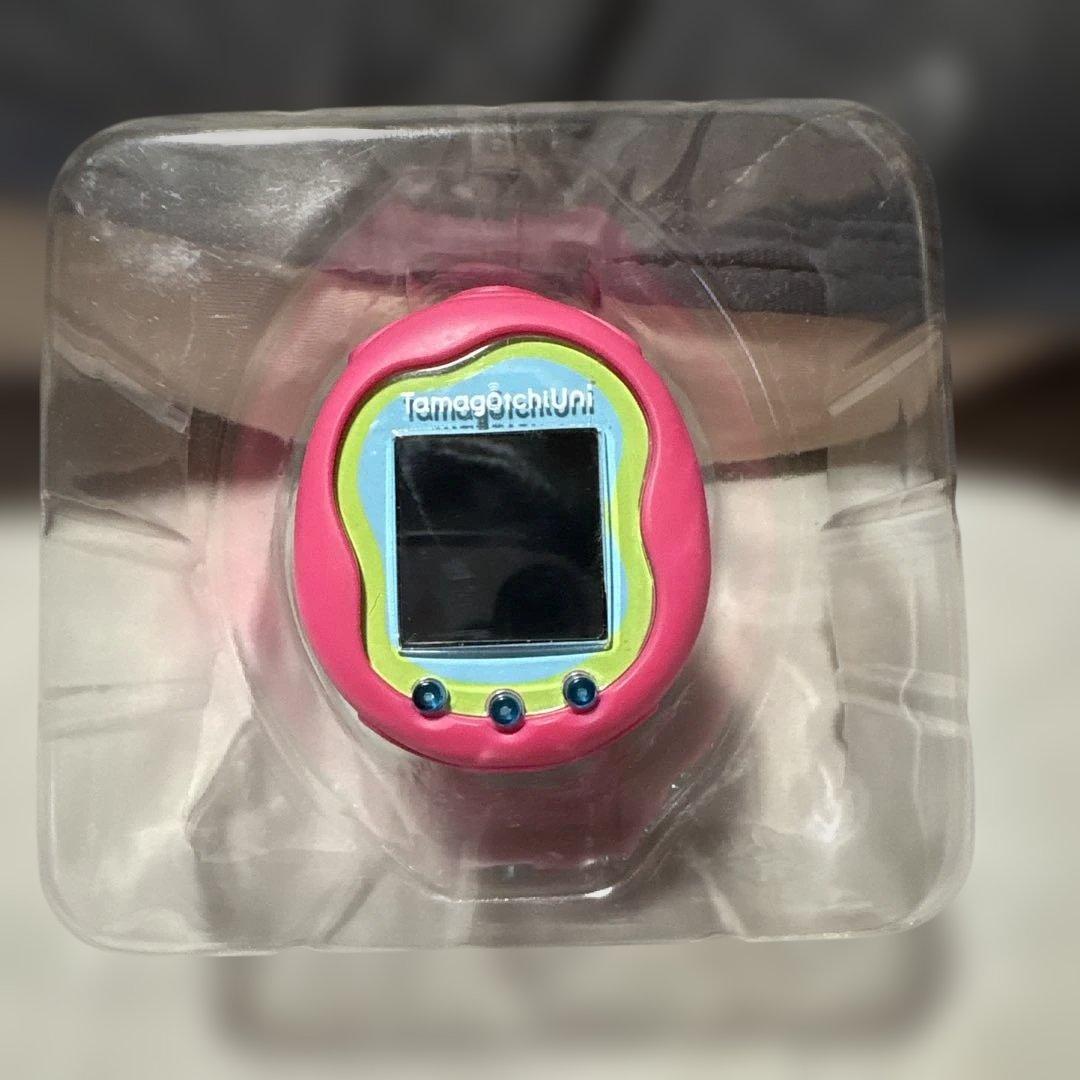 たまごっち ユニ Uni ピンク　コンテンツ✖️3つ入り　付属品あり