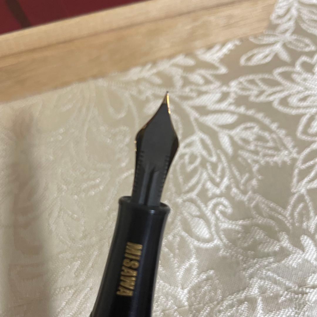 プラチナ万年筆 #3776 蒔絵　牡丹　14K 細 名入