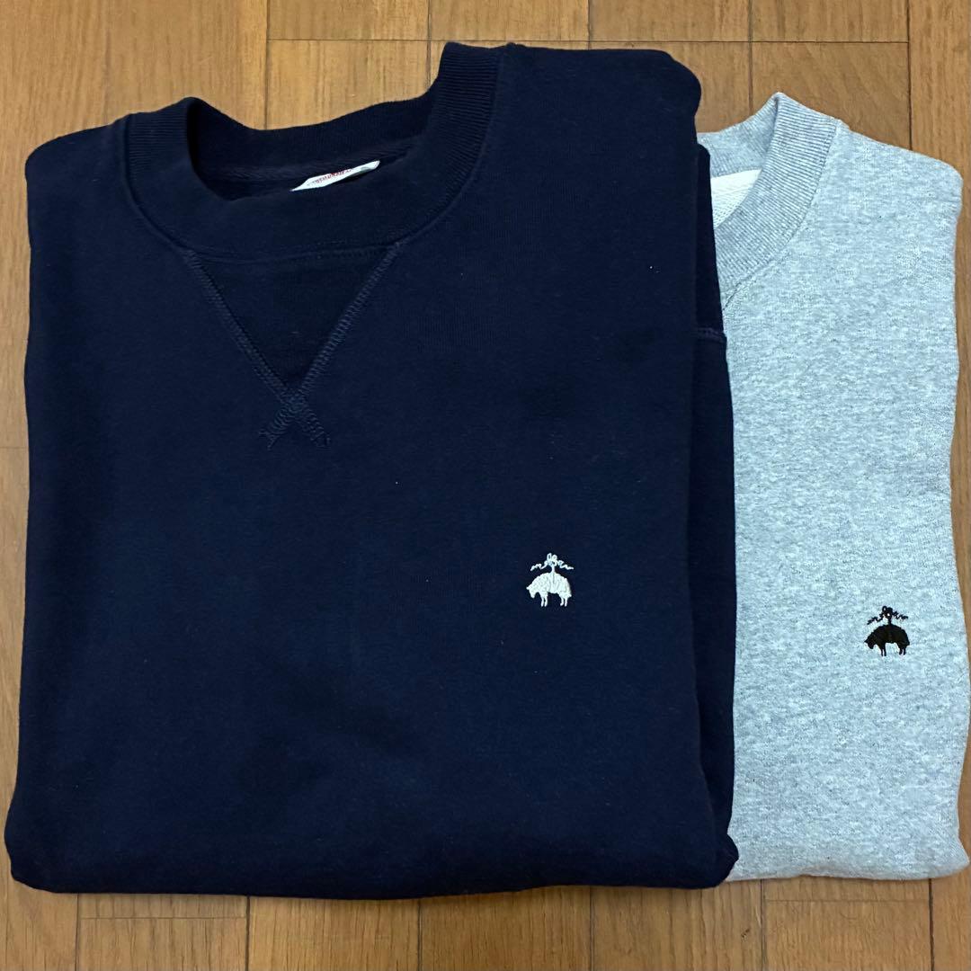 ブルックスブラザーズ　コットンフレンチテリー　GFロゴ　スウェットシャツ　M