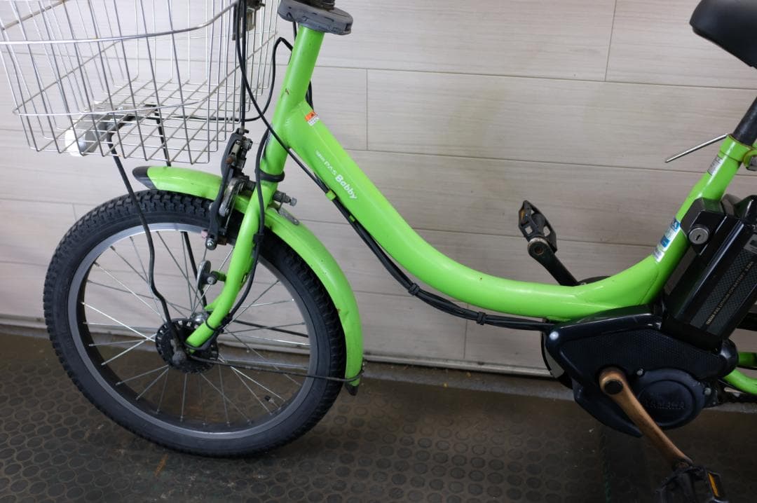 A*a様 店舗販売!新基準ヤマハPAS　Babby　20インチ　3段　8.7Ah