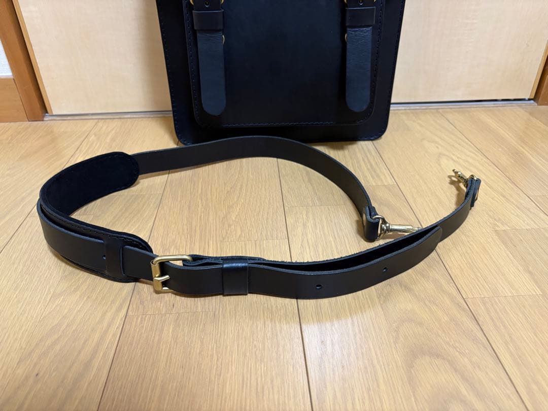 MOTI MOTI　質実剛健2wayショルダーバッグ ブラック