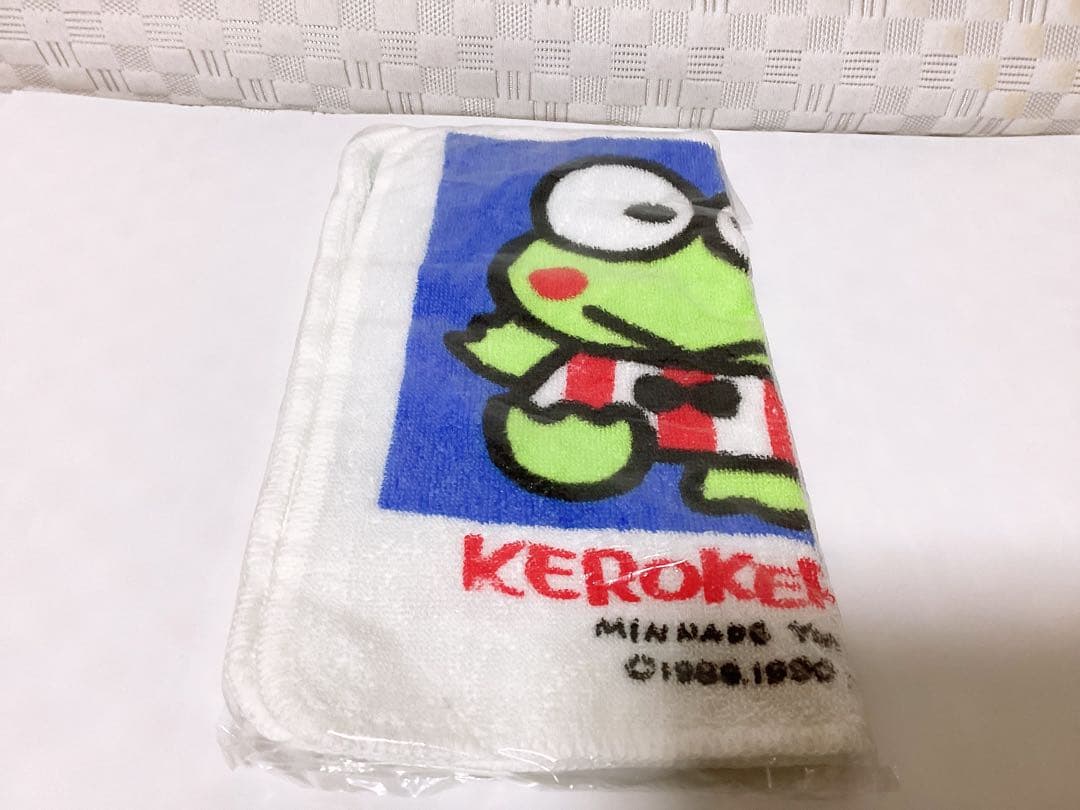 昭和レトロ サンリオ❤︎けろけろけろっぴ❤︎ ハンドタオル&巾着袋セット⭐️特典付き⭐