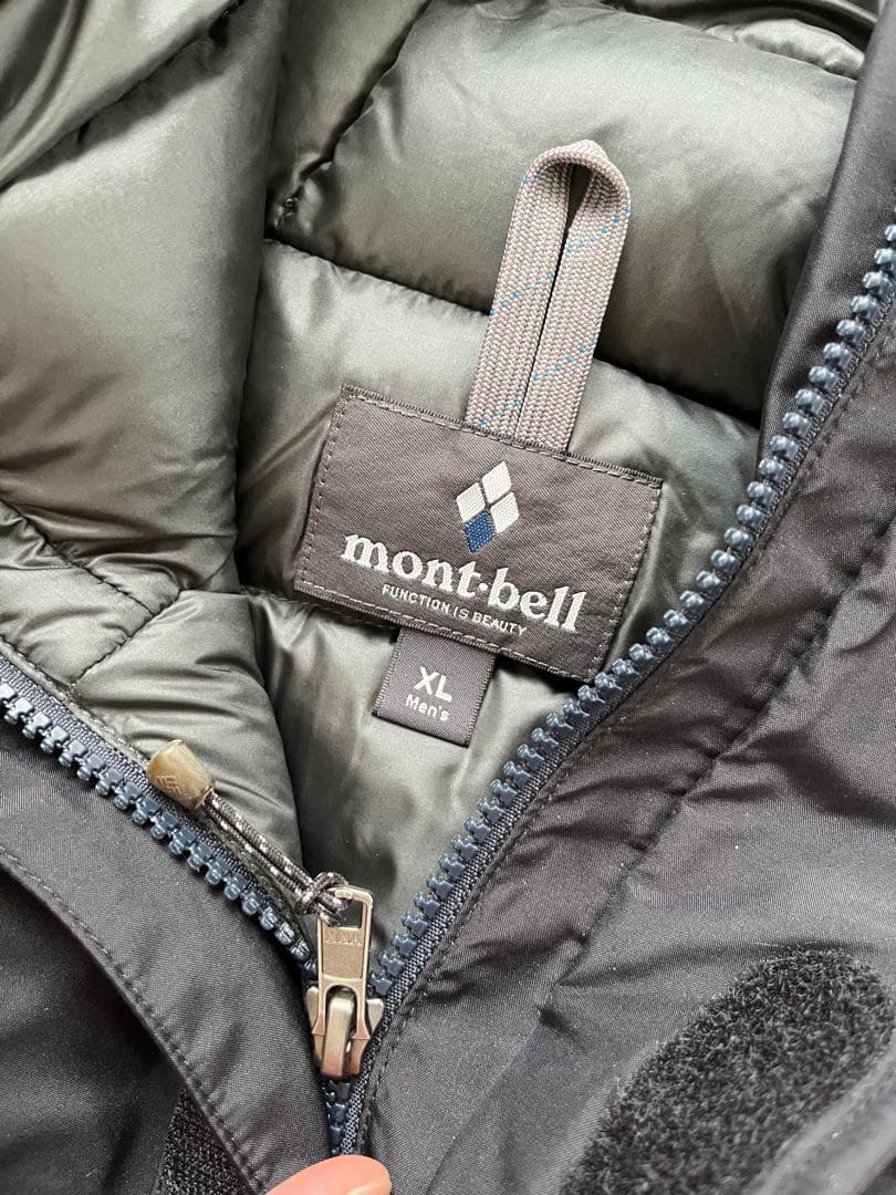 【新品】　モンベル mont bell パウダーランドパーカ ブラック XL