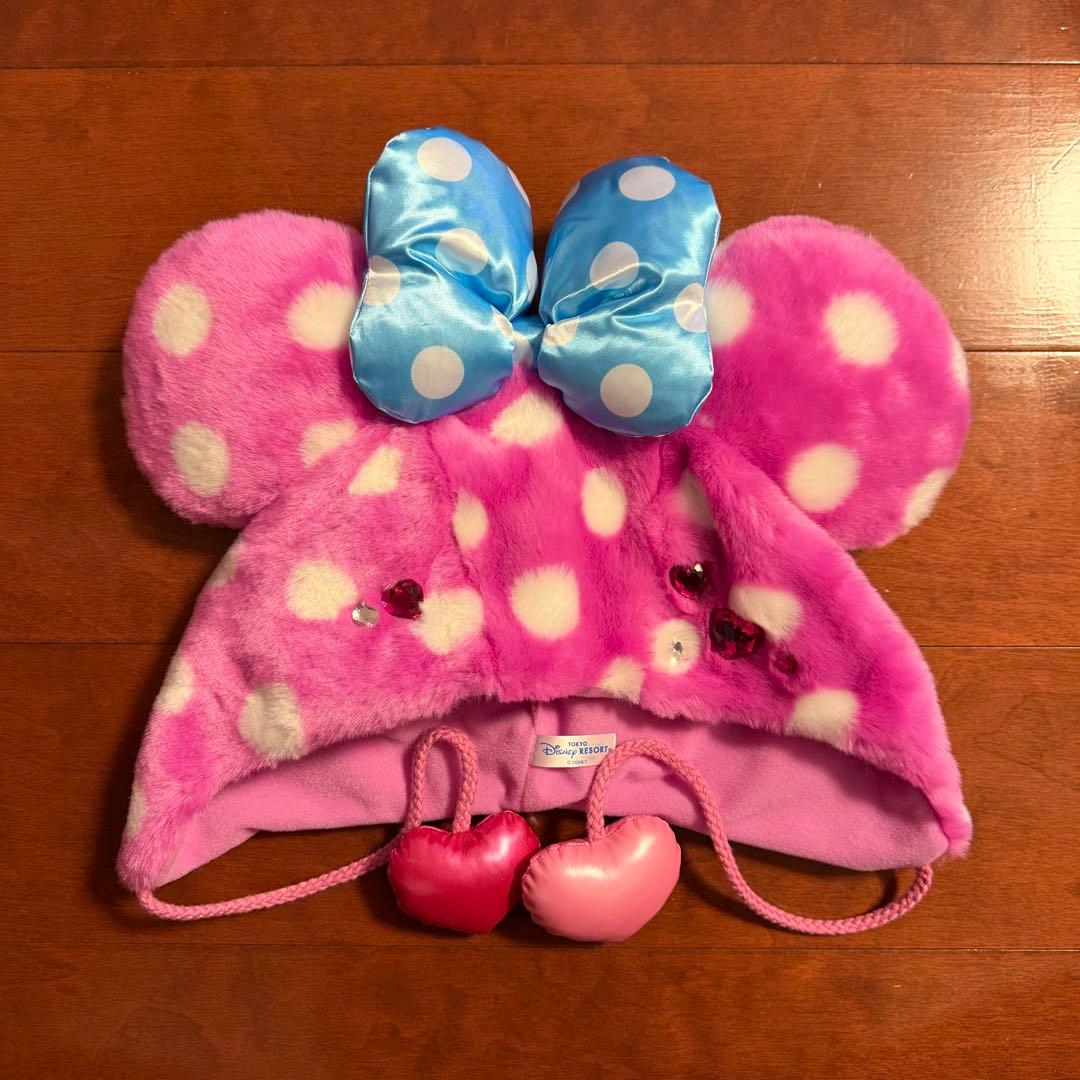 パルパルーザ ミニーぬいぐるみ・ぬいぐるみチャーム・ファンキャップ 3点セット