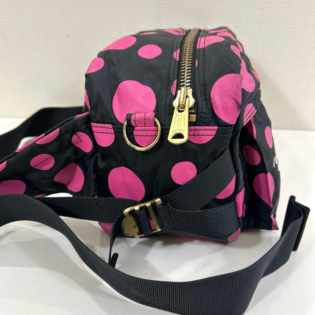 ポーター　X-girl PORTER YAYOI KUSAMA ウエストポーチ