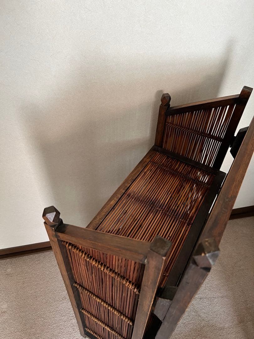 アジアンスタイル 竹製シェルフ 3段 ① バリ インドネシア