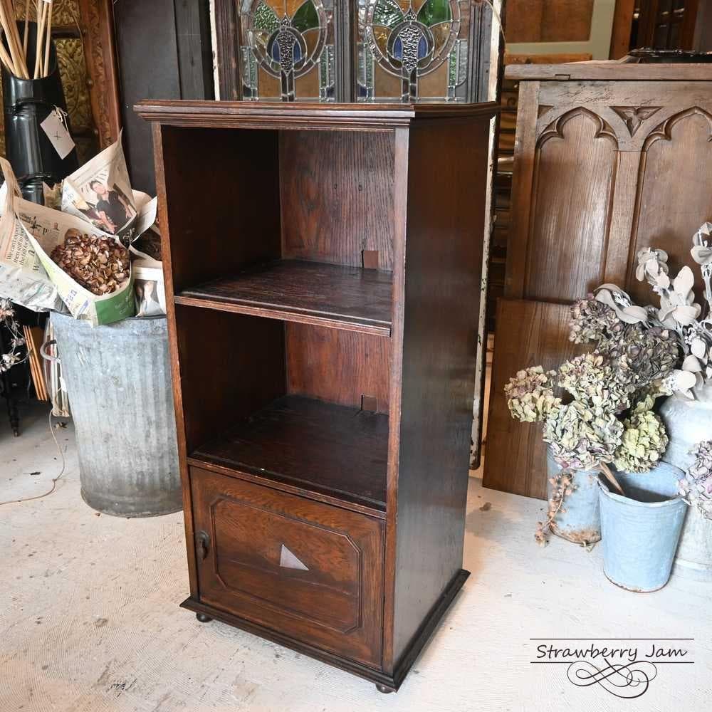 IFU-422 英国アンティーク オーク チェスト 3段 引き出し キャビネット