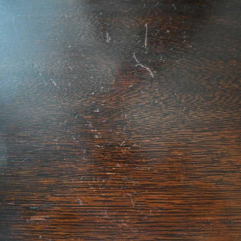 IFU-422 英国アンティーク オーク チェスト 3段 引き出し キャビネット