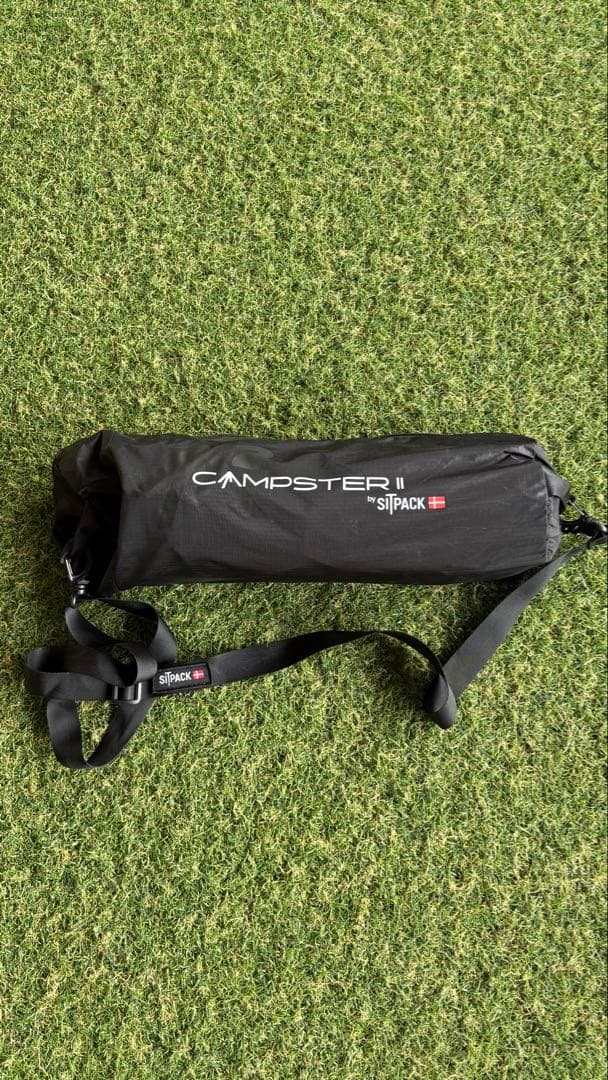 ポータブル アウトドアチェア ブラック