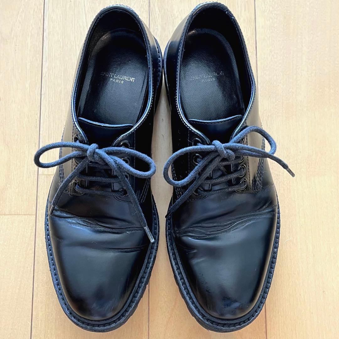 プロフ必読☆SAINT LAURENTレースアップシューズ22.5cm