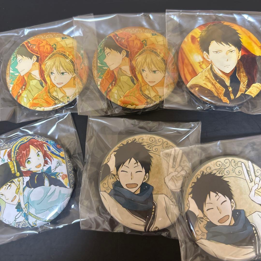 赤髪の白雪姫 オビ 缶バッチ