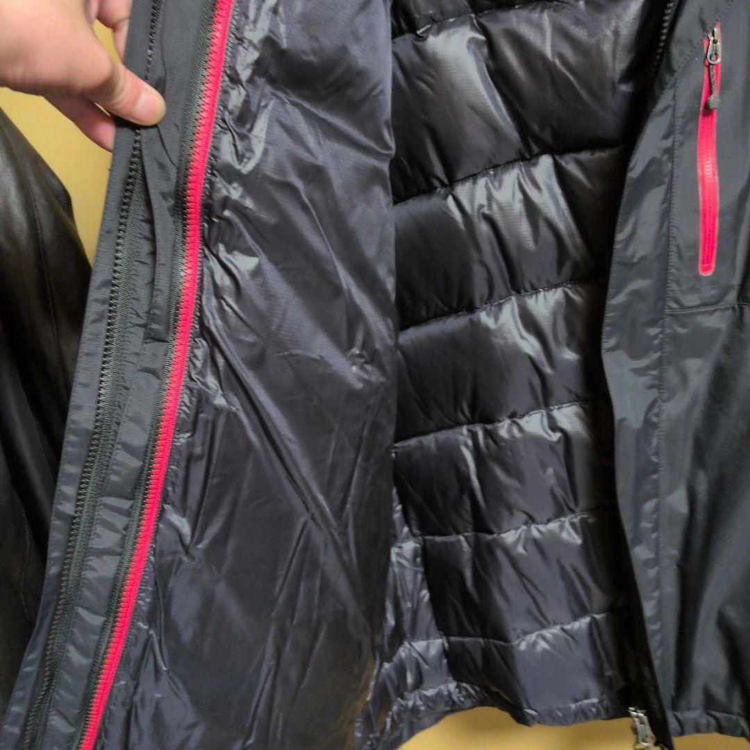 美品THE NORTH FACE ブラック マウンテンパーカー×ダウンジャケット