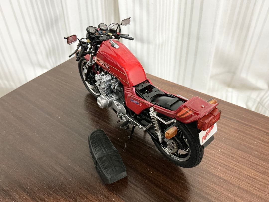 バリバリ伝説 巨摩郡CB750F 1/12プラモデル完成品