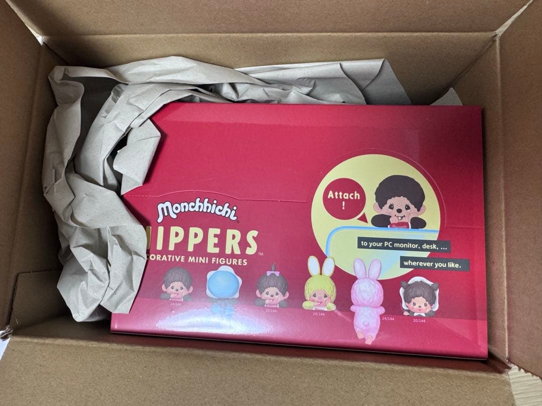 ヒッパーズ モンチッチ アソートボックス デコレーションフィギュア
