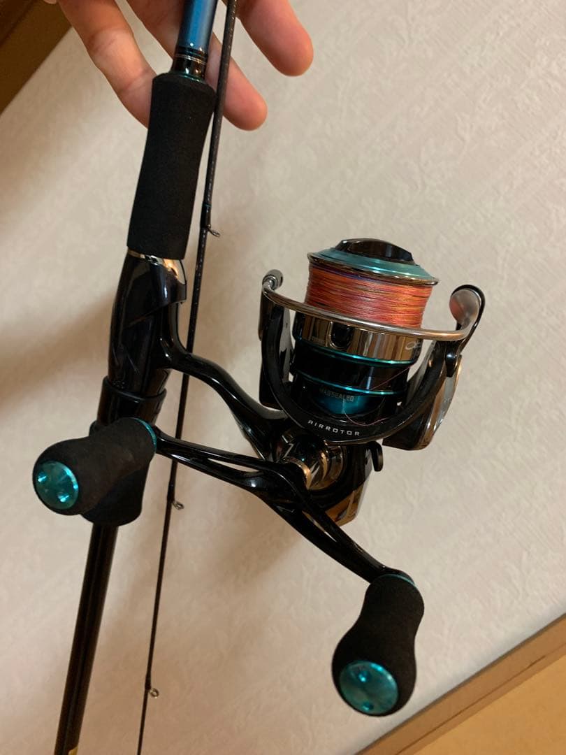 エメラルダス 86MH スピニングロッドとリールセット