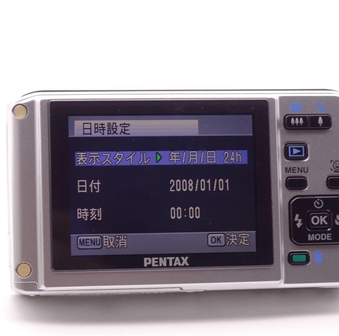 【動作確認済】 PENTAX Optio W60 オールドコンデジ