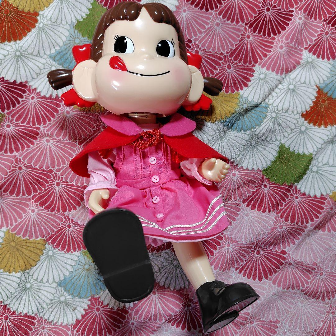 おすわりペコちゃん人形　ペコちゃん　不二家　ペコちゃん人形　フォトフレームペコ