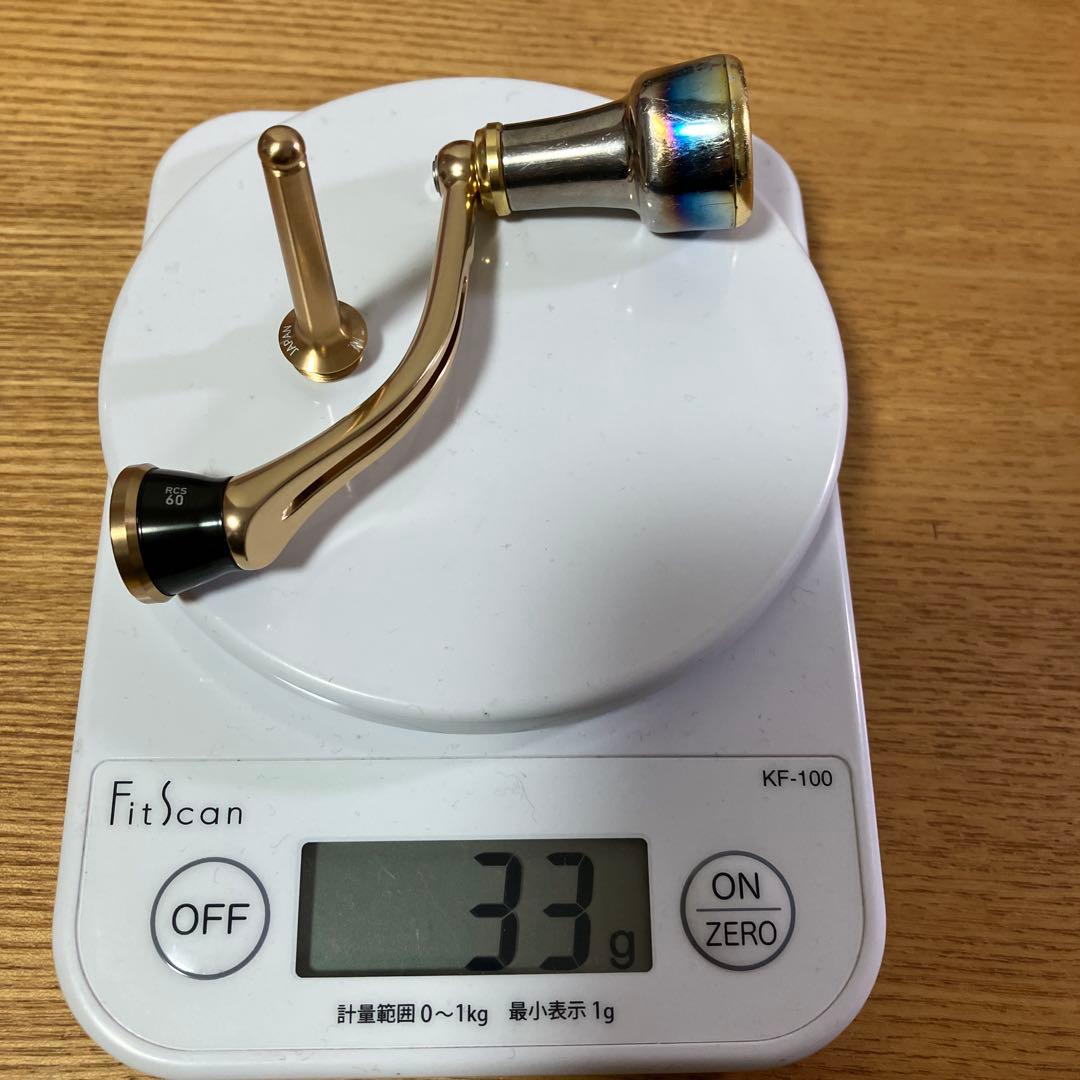 美品　22RCS マシンカット　60mmハンドル　リブレノブ　MTCW スタンド