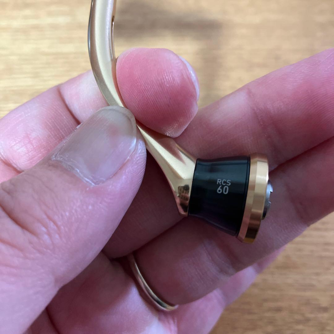 美品　22RCS マシンカット　60mmハンドル　リブレノブ　MTCW スタンド