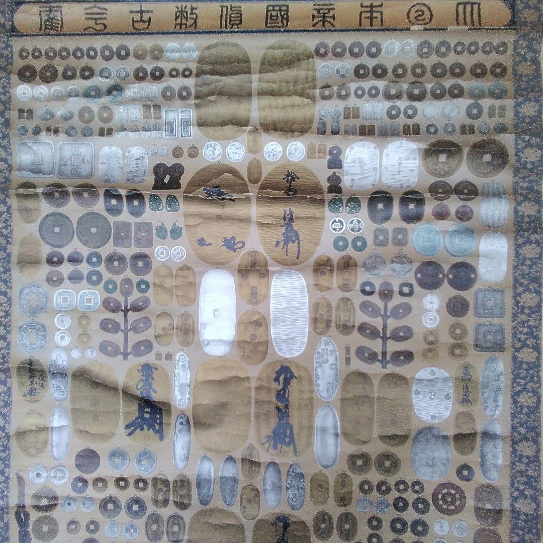 大日本帝国貨幣古銭図。